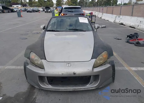 2005 Honda S2000 from USA, damaged, VIN JHMAP21405S008638